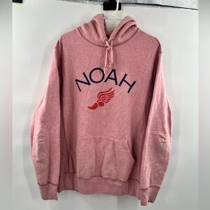 Noah pink hoodie sweatshirt size L